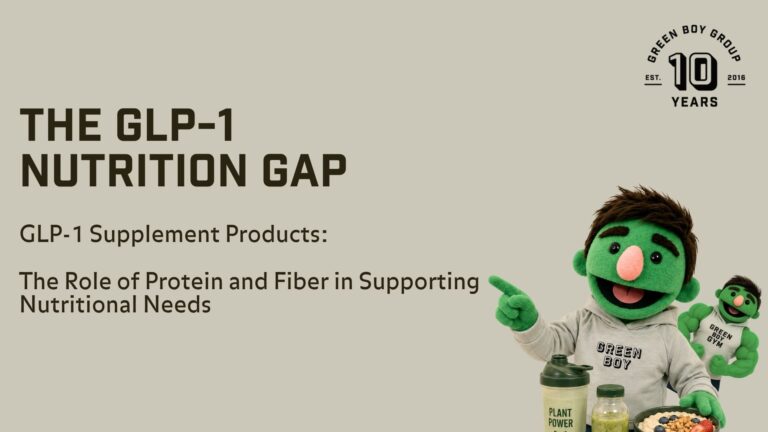 GLP-1 Supplement Products: The role of protein and fiber in supporting nutritional needs