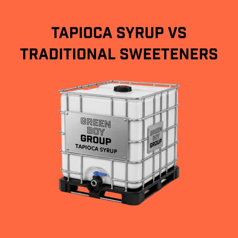 Tapioca syrup vs. traditional sweeteners: A functional alternative for food manufacturers