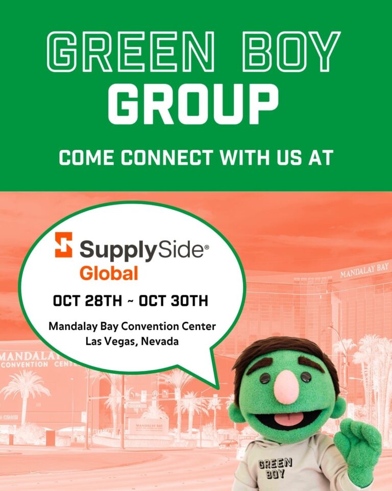 Green Boy Group Is Heading to SupplySide Global 2026 in Las Vegas